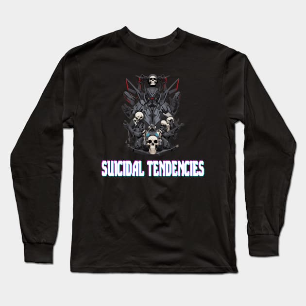 Suicidal Tendencies Long Sleeve T-Shirt by Maheswara.Momocats